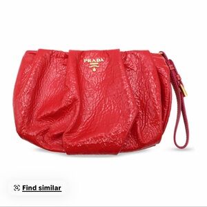 Authentic Prada Wristlet Clutch